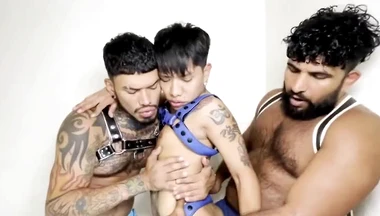 2 Dicks For A Petite Bottom