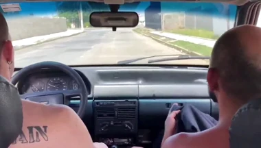 I went to show Taubate to my friend&comma; he sucked me in the car and we went home to cum