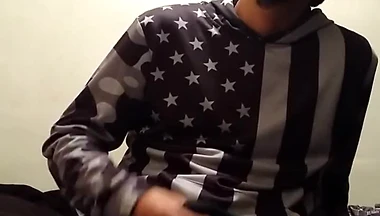 SEDUCTIVE MAN WITH HUGE COCK PEEKING OUT OF HIM