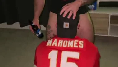 Jordan Brandt Fucks Nash At Super Bowl Party