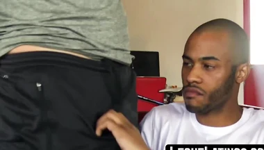 Straight Jock's Raw, Hardcore Threesome POV Fuck For Cash